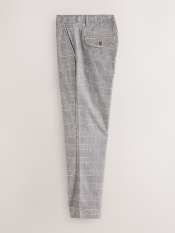 Next - Tapered Pantalón plisado 'Heritage' en gris