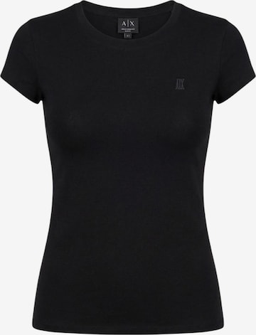 Top 'XW002333 AF16294' di ARMANI EXCHANGE in nero: frontale