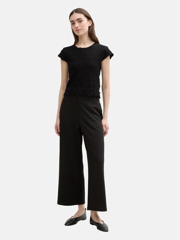TOM TAILOR DENIM Blouse in Black