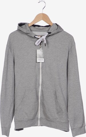 !Solid Sweatshirt & Zip-Up Hoodie in L in Grey: front