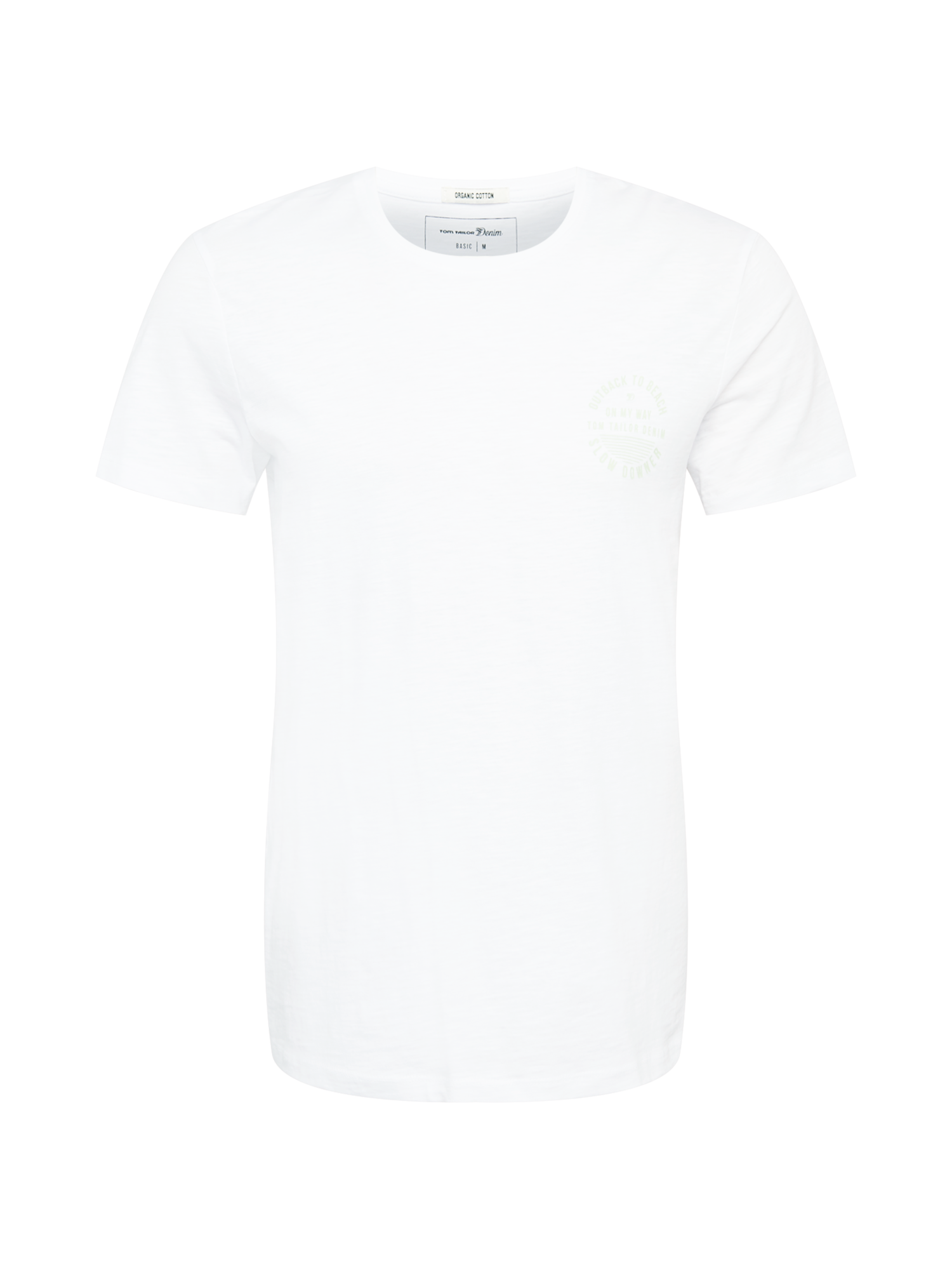 TOM TAILOR DENIM Shirt in Weiß 