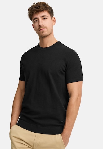 INDICODE JEANS Trui 'Vasko' in Zwart