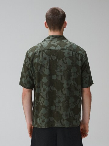 Next Comfort Fit Skjorta i grön