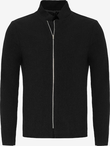 AntiochPrijelazna jakna - crna boja: prednji dio