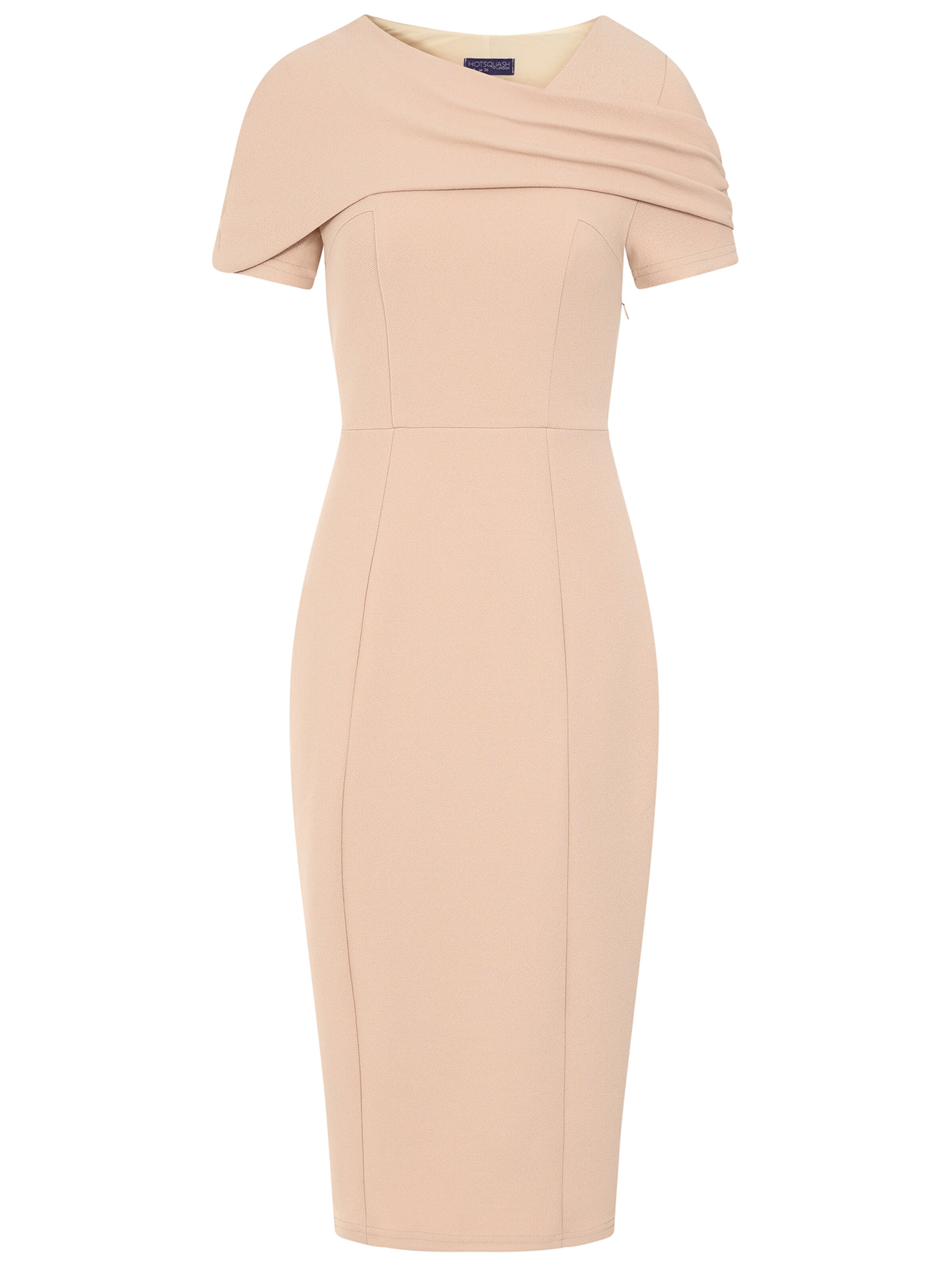 HotSquash Jurk in Bruin: voorkant