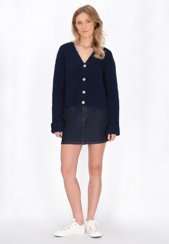 DreiMaster Maritim Knit cardigan in Blue