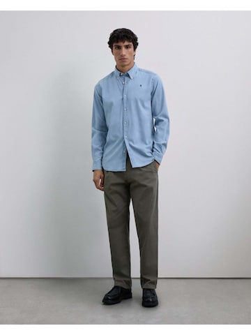 Scalpers Regular fit Skjorta 'Alpha S' i blå