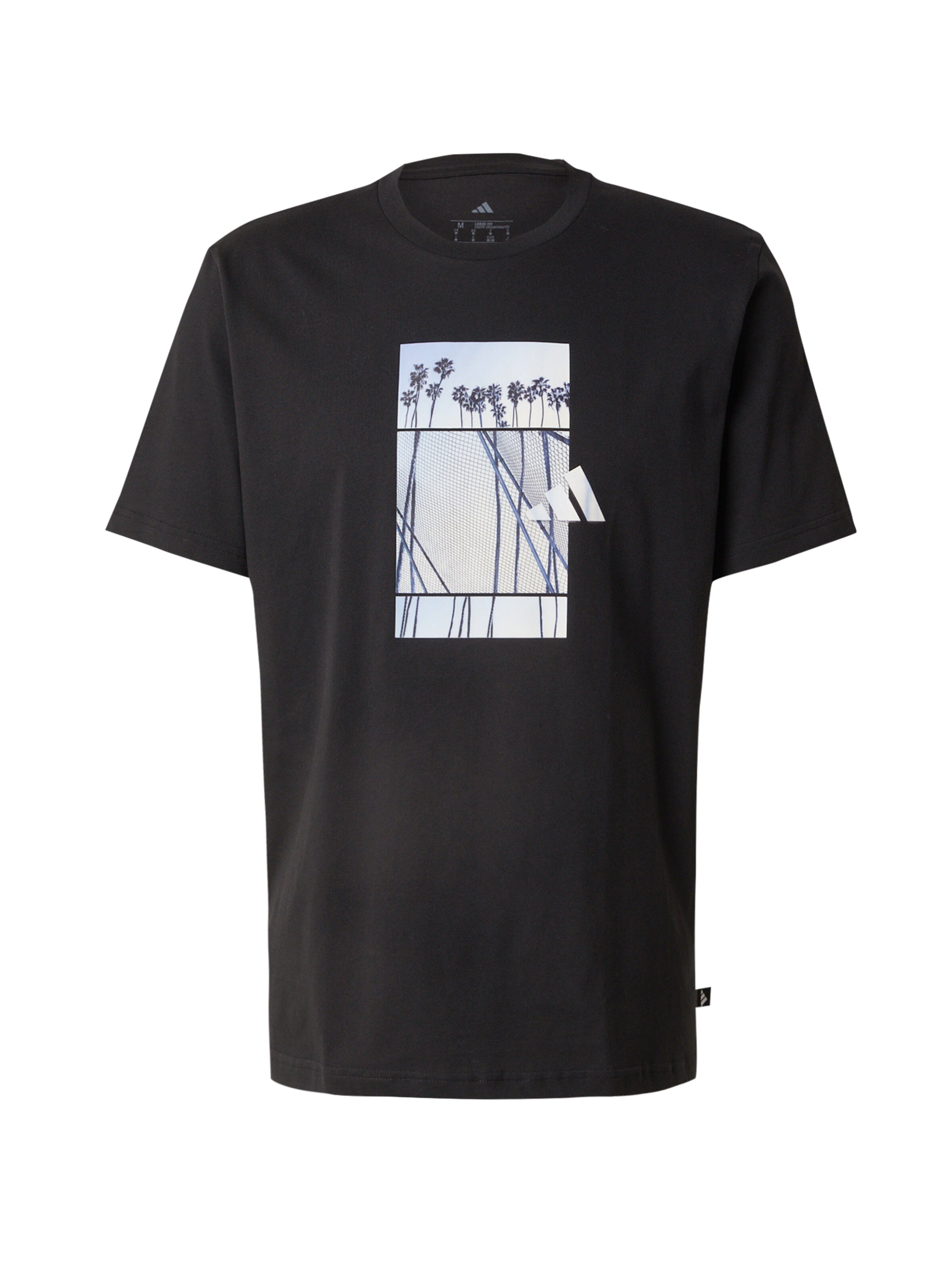 Maglia funzionale 'LENS' di ADIDAS SPORTSWEAR in nero: frontale