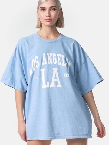 Worldclassca Oversizeshirt 'Oversize T-Shirt'‌‌‌ in Blau: Vorderseite