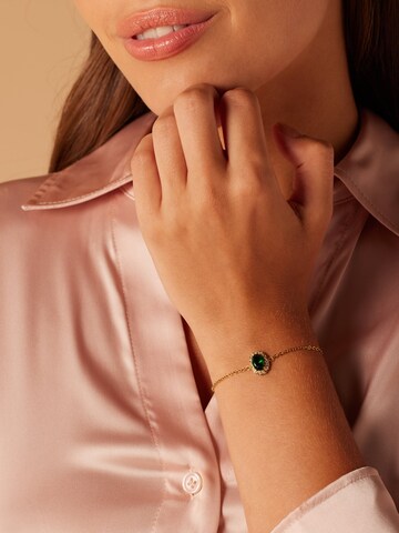 Lucardi Bracelet 'Weinlese' in Gold: front