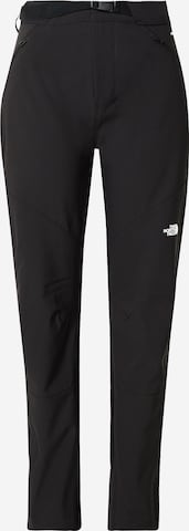 juoda THE NORTH FACE Standartinis Laisvalaikio kelnės 'DIABLO': priekis