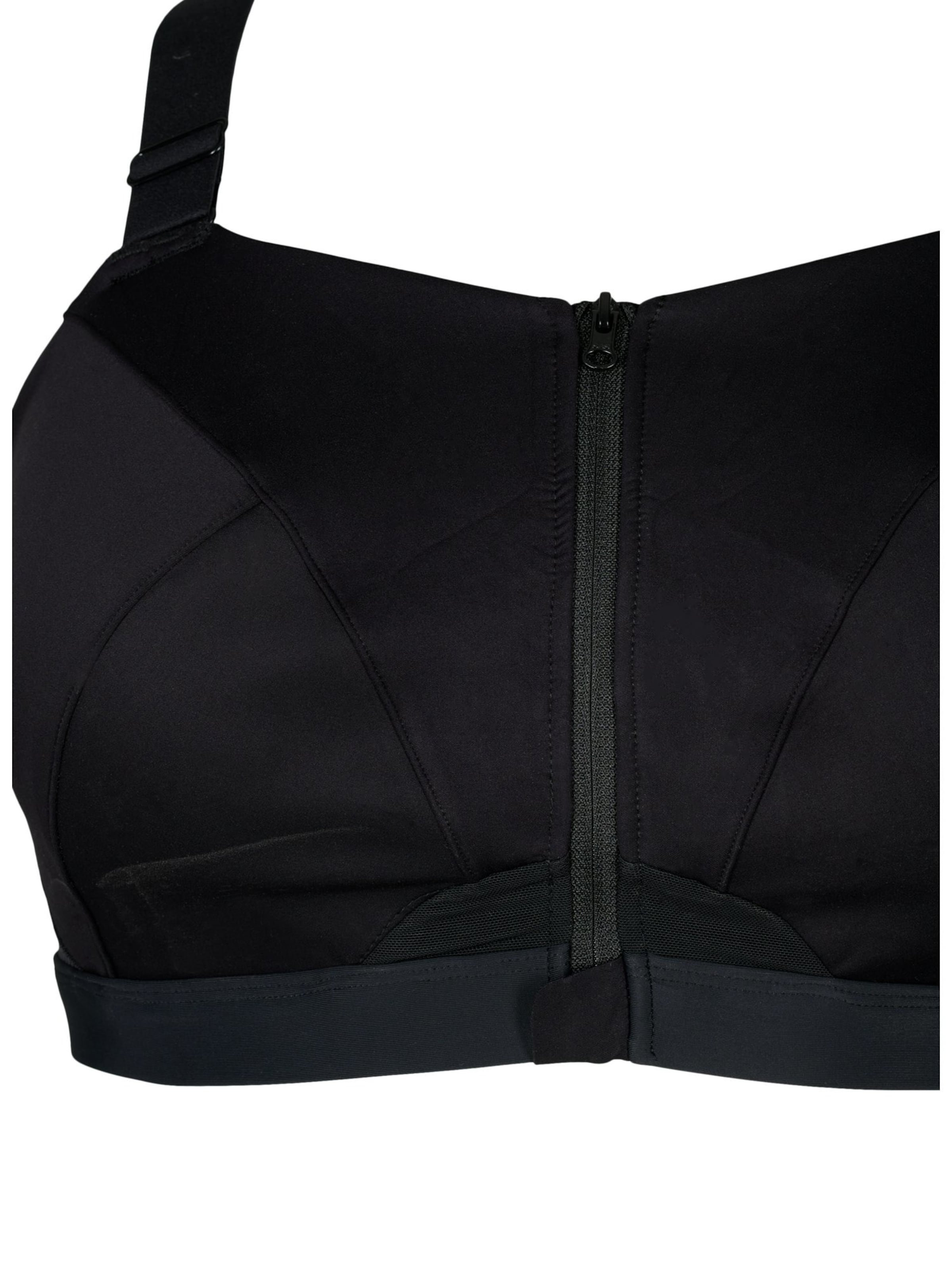 Active by Zizzi Korzet Športová podprsenka 'ASINVA' - Čierna