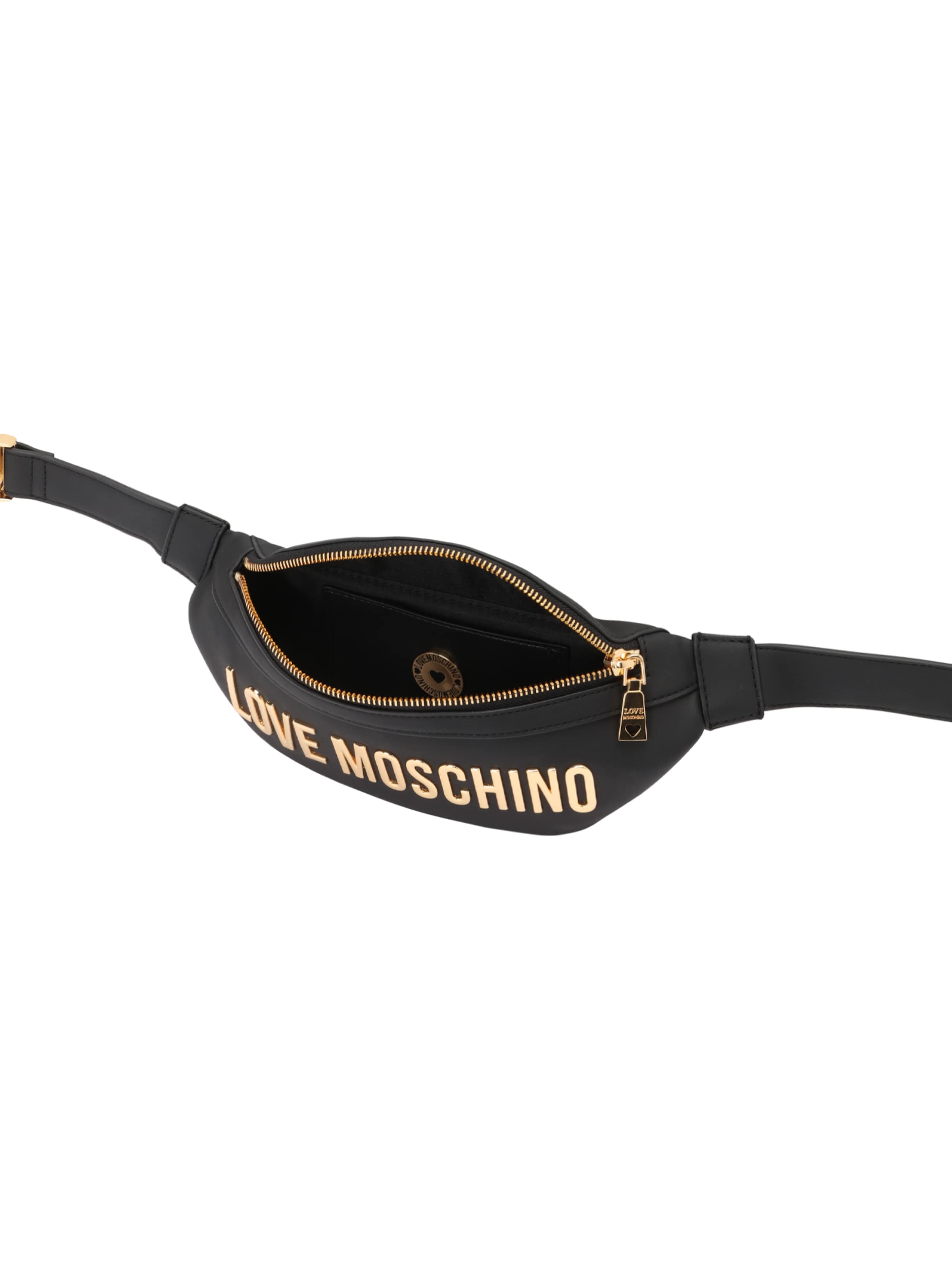 Love Moschino Поясная сумка 'MARSUPIO' в Черный