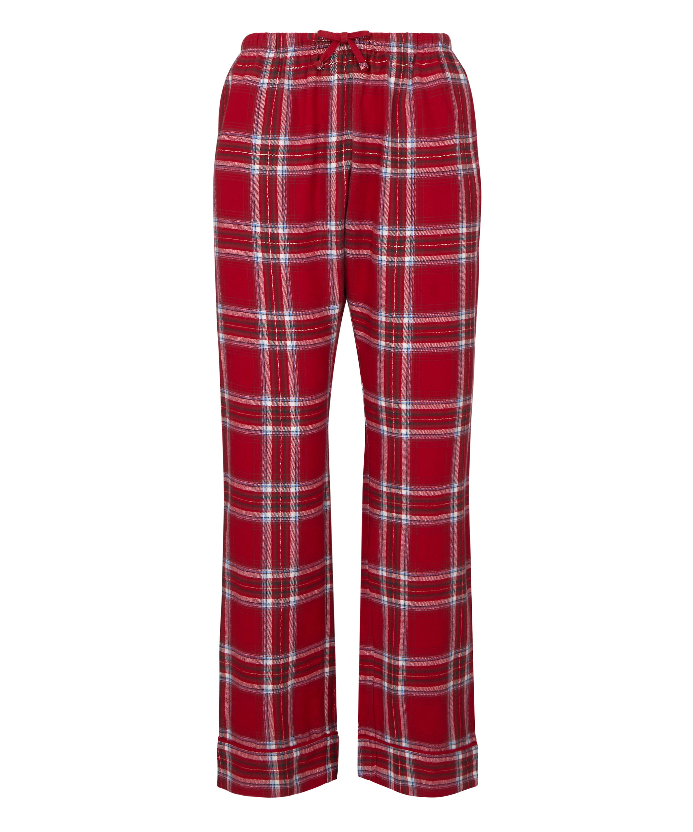 Hunkemöller Pyjamahose in Rot: Vorderseite