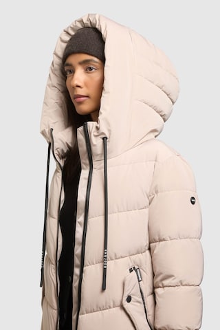 khujo Winter Coat ' Mikia4' in Beige