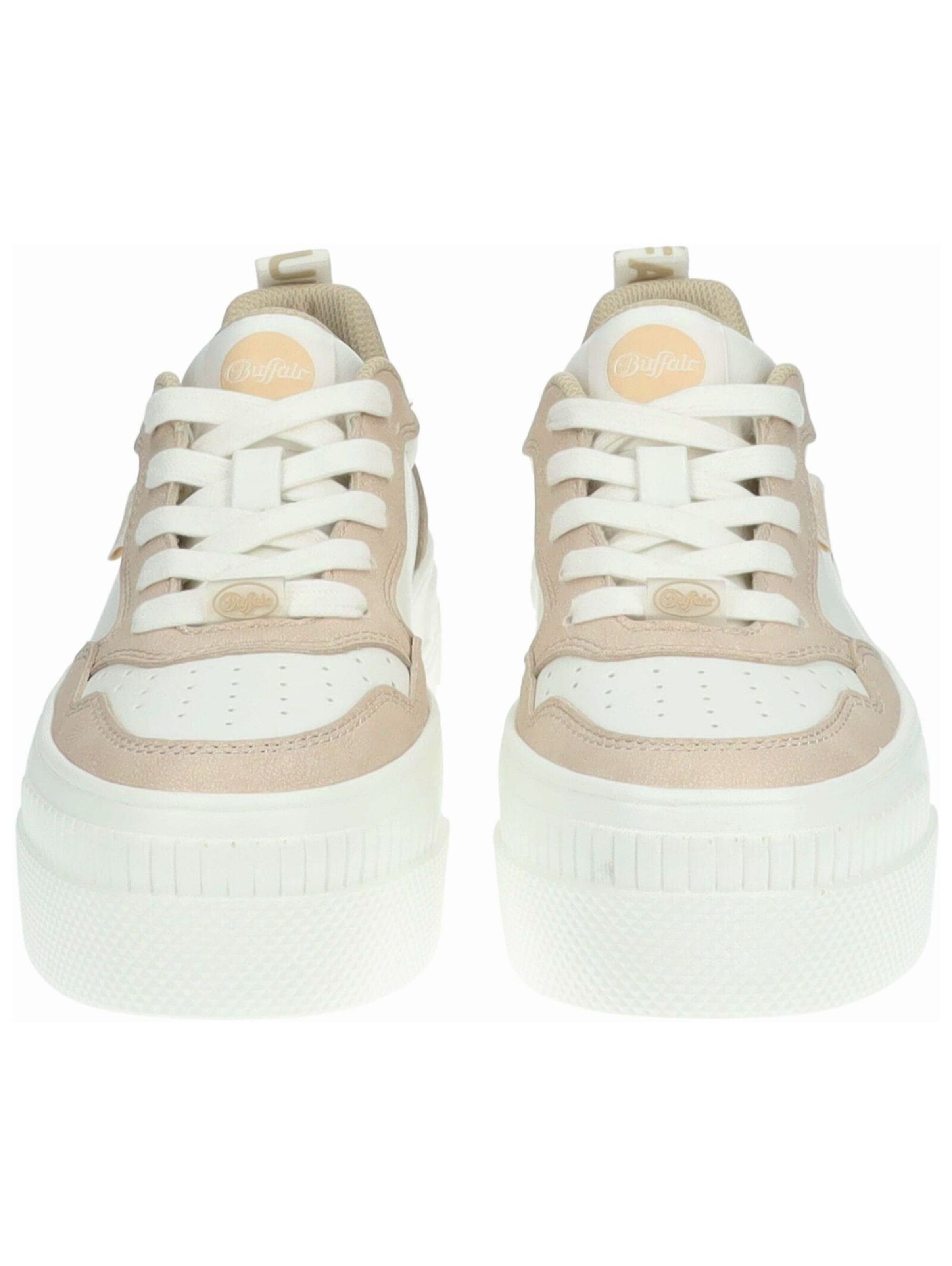 BUFFALO Trampki niskie 'Paired Court' w kolorze biały