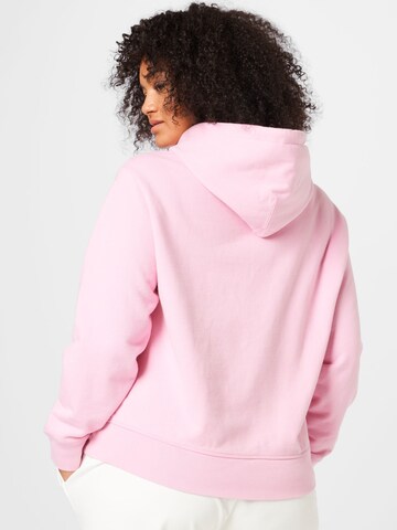 Levi's® Plus Bluzka sportowa 'Graphic Standard Fit Hoodie' w kolorze różowy