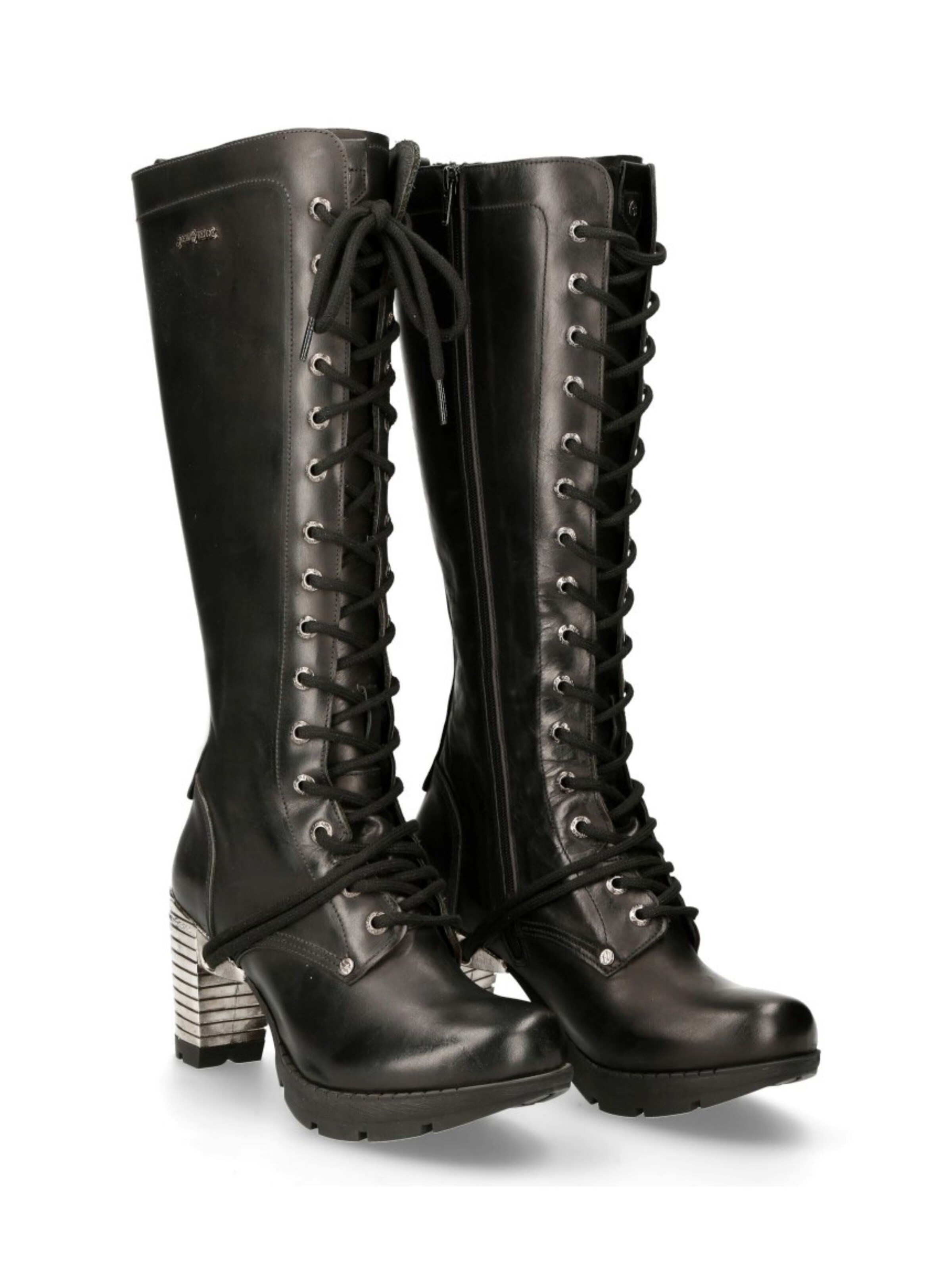 New Rock - Botas con cordones 'M-TR005-S1' en negro