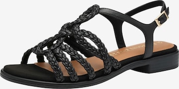 Sandales à lanières MARCO TOZZI en noir : devant