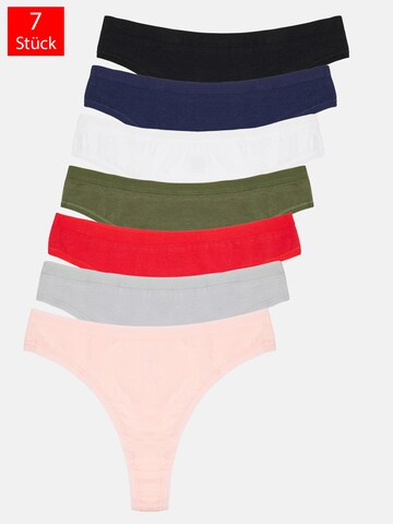 Tazzio Thong 'F912' in Mixed colors: front
