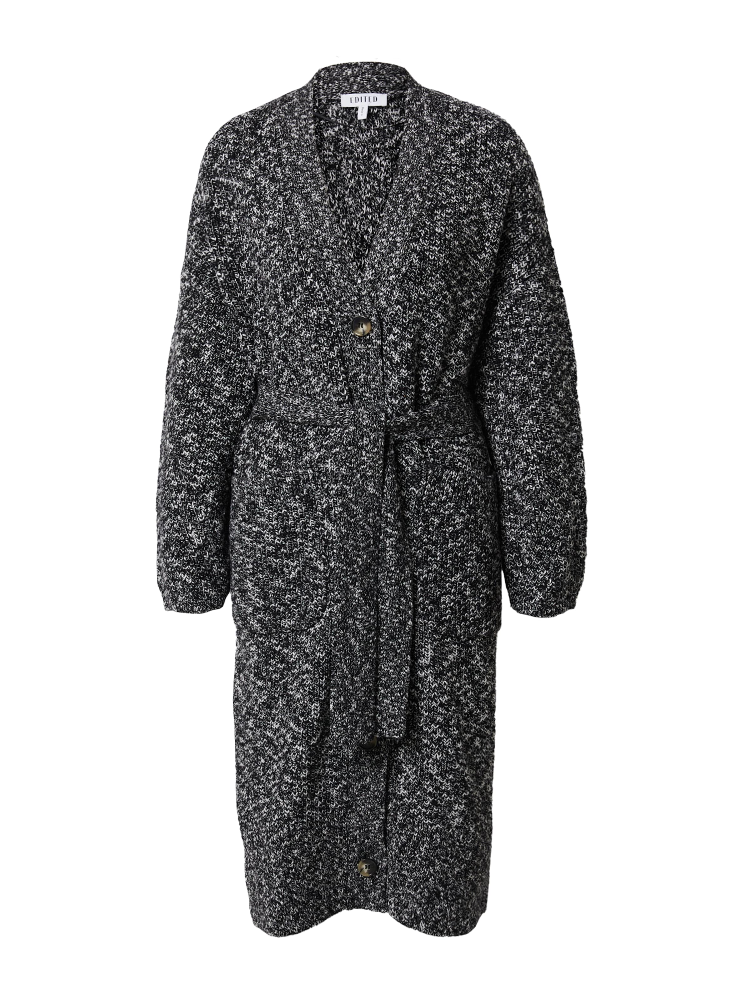 EDITED Knit cardigan 'Yule' in Grey: front