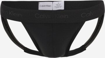 Slip 'Sculpt' Calvin Klein Underwear en noir : devant