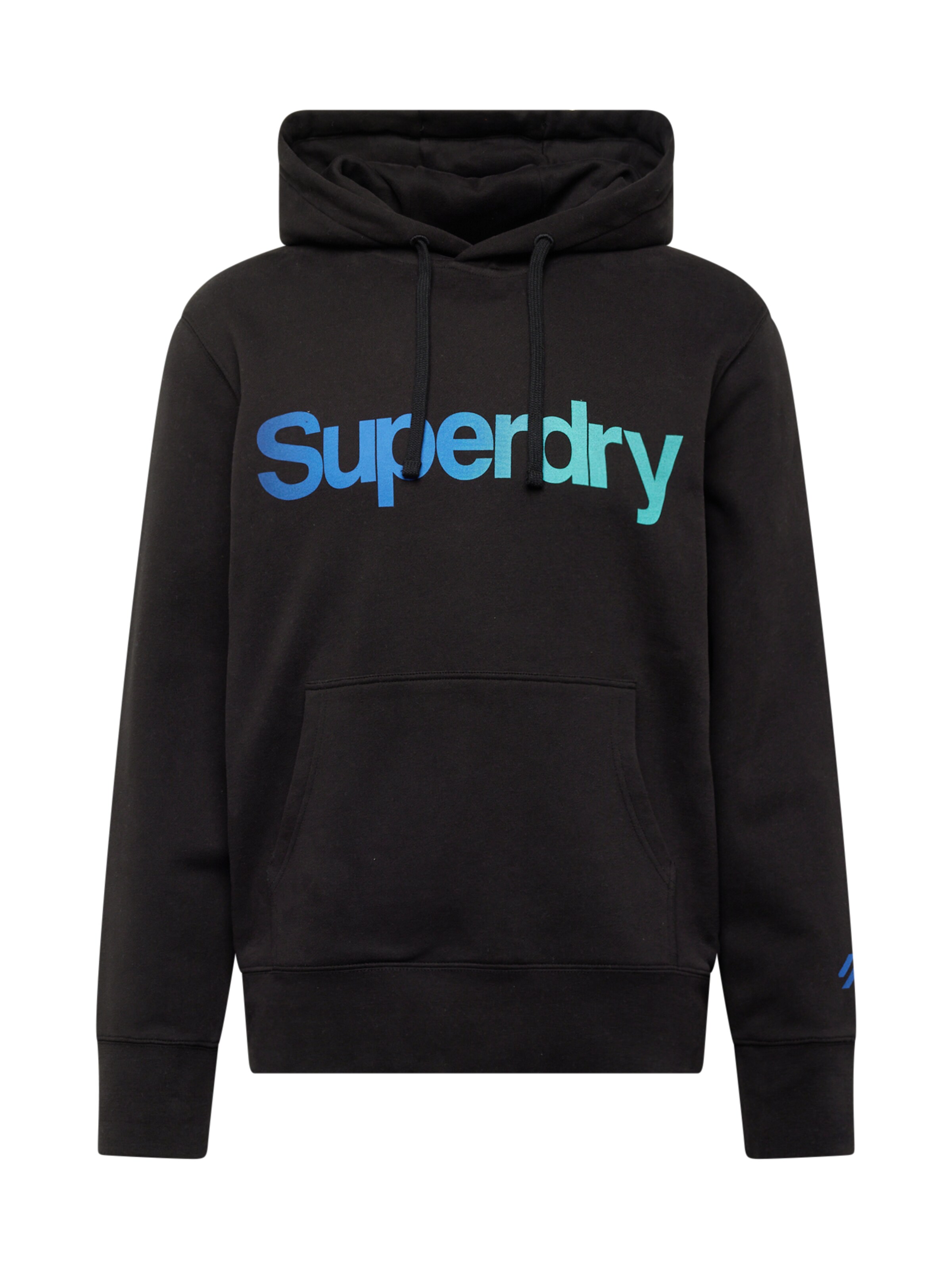 Sweat-shirt Superdry & Co en noir : devant