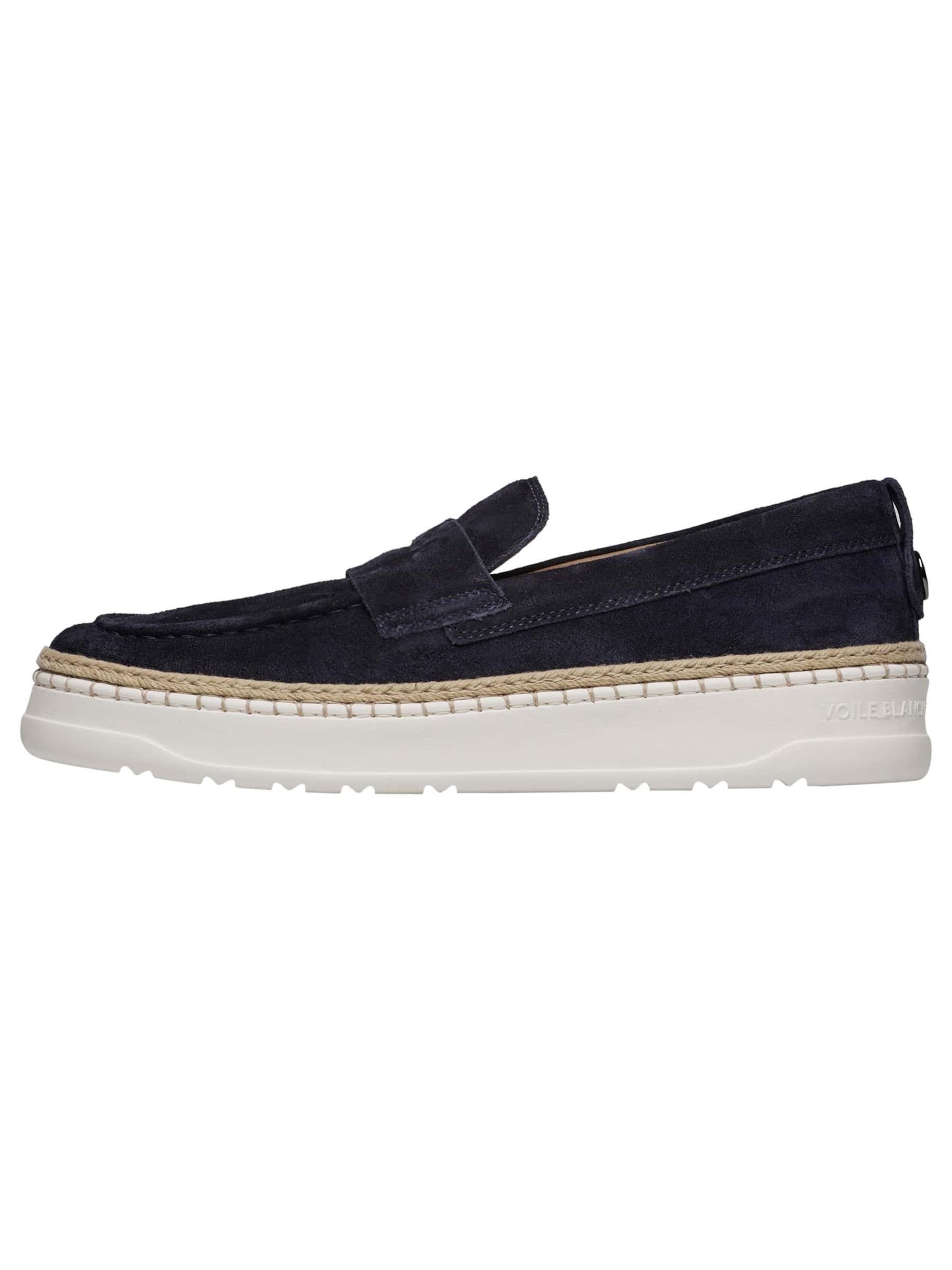 Voile blanche Mocassins 'LAYTON MOK 3' in Blauw: voorkant