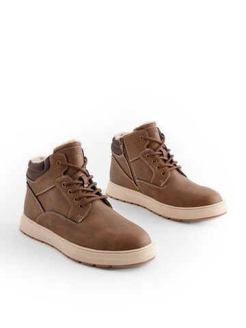 Next Lace-Up Boots in Brown