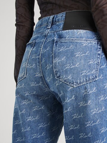 Karl Lagerfeld רגיל ג'ינס בכחול