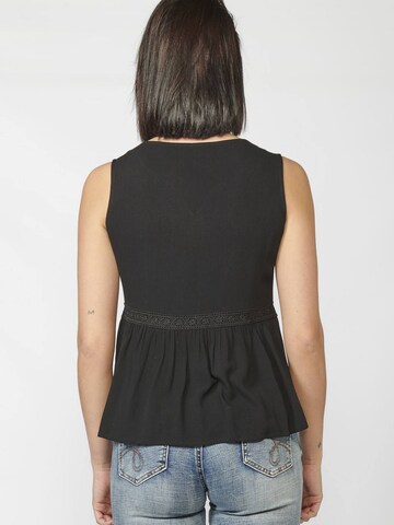 KOROSHI - Blusa en negro