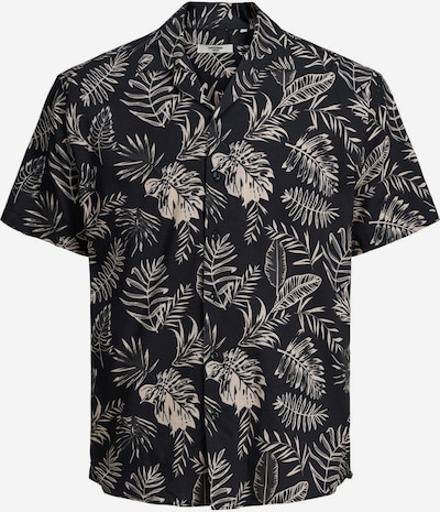 JACK & JONES Button Up Shirt in Light beige / Black, Item view