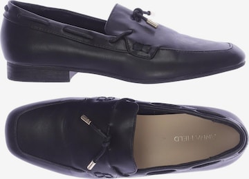 Anna Field Flats & Loafers in 37 in Black: front