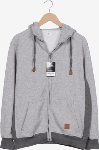 Cross Jeans Sweatshirt & Zip-Up Hoodie in M in Grey: front