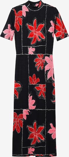 Desigual Dress in Pitaya / Blood red / Black / Off white, Item view