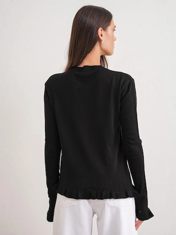 MixRay Strickjacke 'Strickjacken'‌‌‌‌‌ in Schwarz