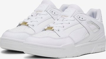 PUMA - Zapatillas deportivas bajas 'Slipstream' en blanco: frente