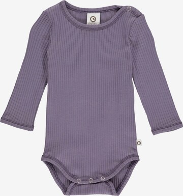 Müsli by GREEN COTTON Romper/Bodysuit 'Cozy' in Purple: front