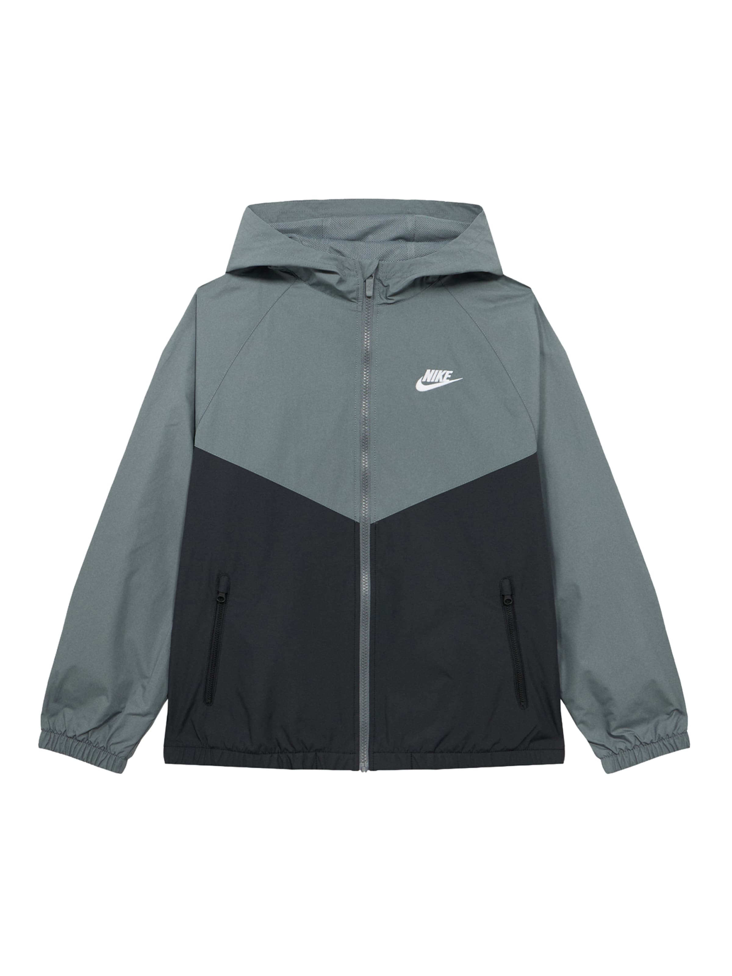 Veste mi-saison Nike Sportswear en gris : devant