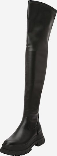 BUFFALO Škornji čez koleno 'Aspha' | črna barva, Prikaz izdelka