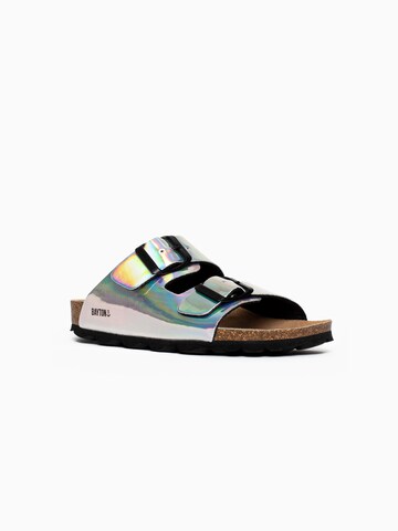 Bayton Sandals & Slippers 'Atlas' in Silver