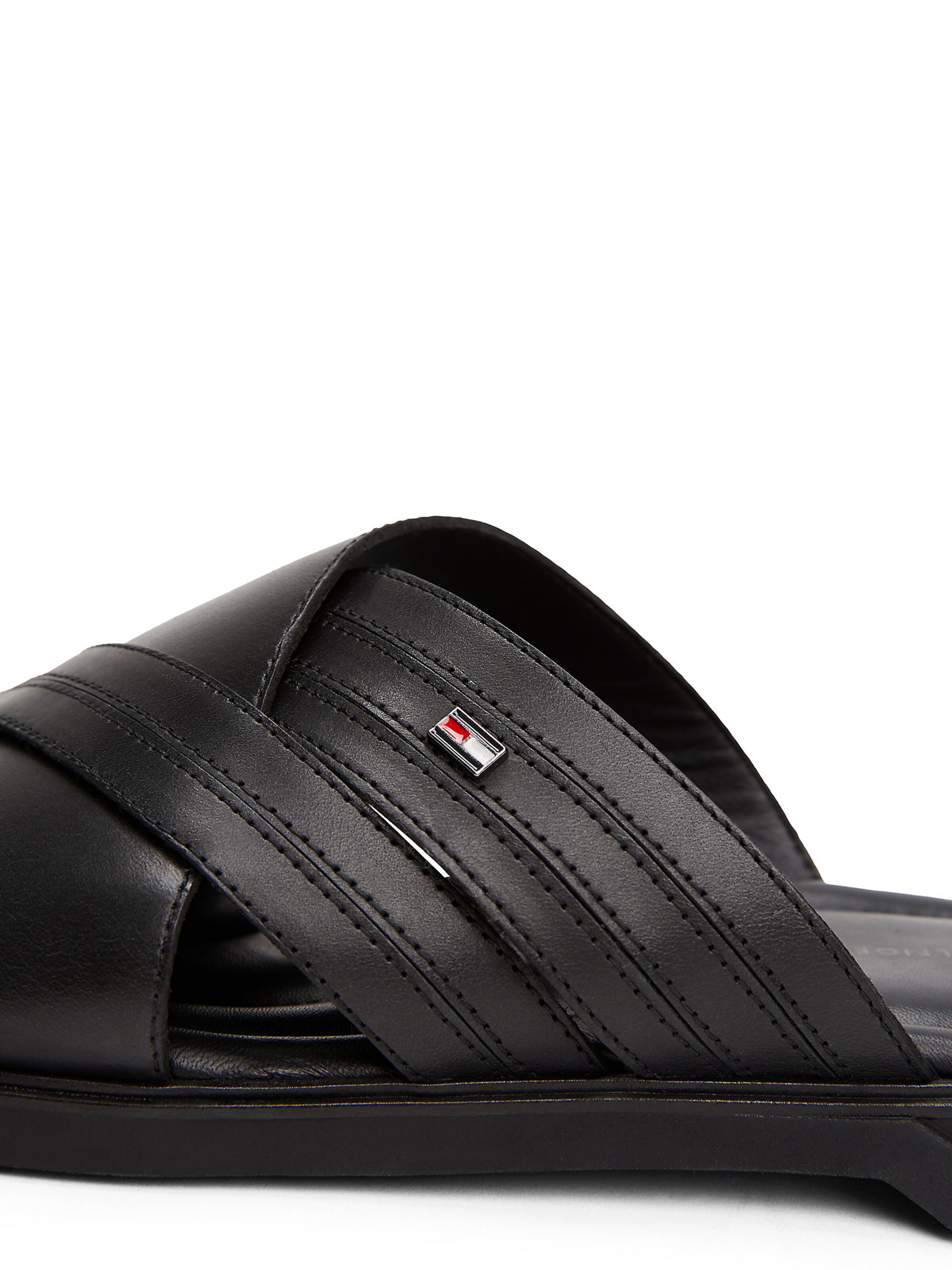 TOMMY HILFIGER Mules in Black