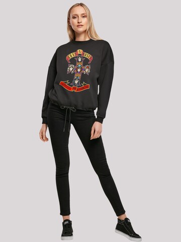 F4NT4STIC Sweatshirt 'Guns 'n' Roses Appetite For Destruction' in Black