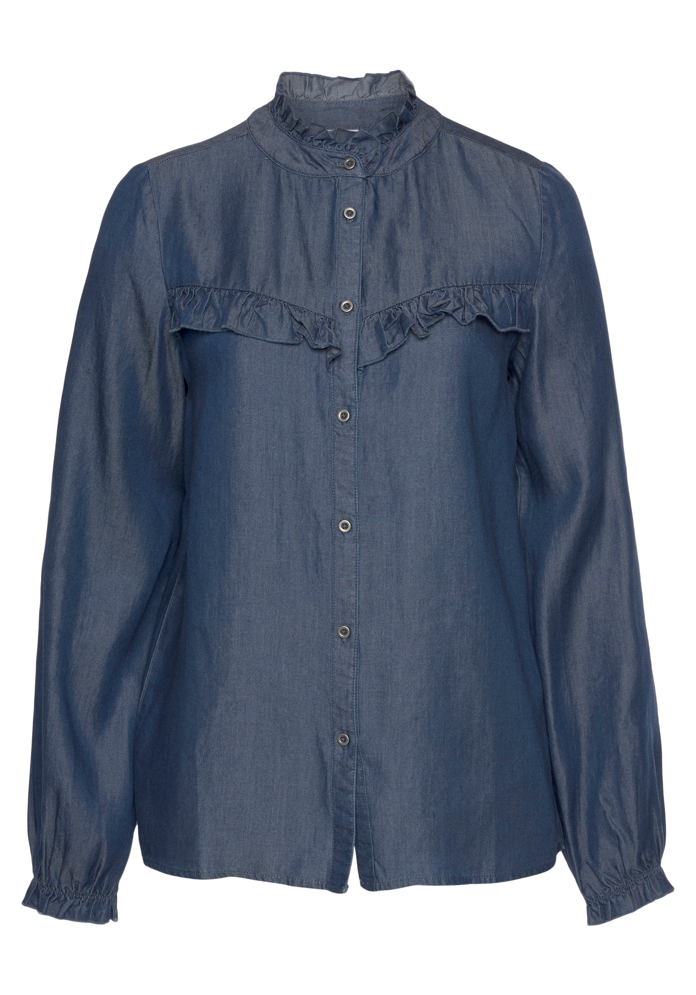 Camicia da donna di LASCANA in blu: frontale