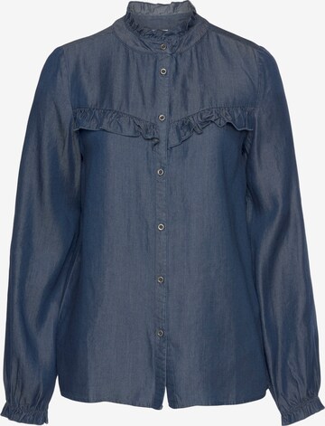 Camicia da donna di LASCANA in blu: frontale