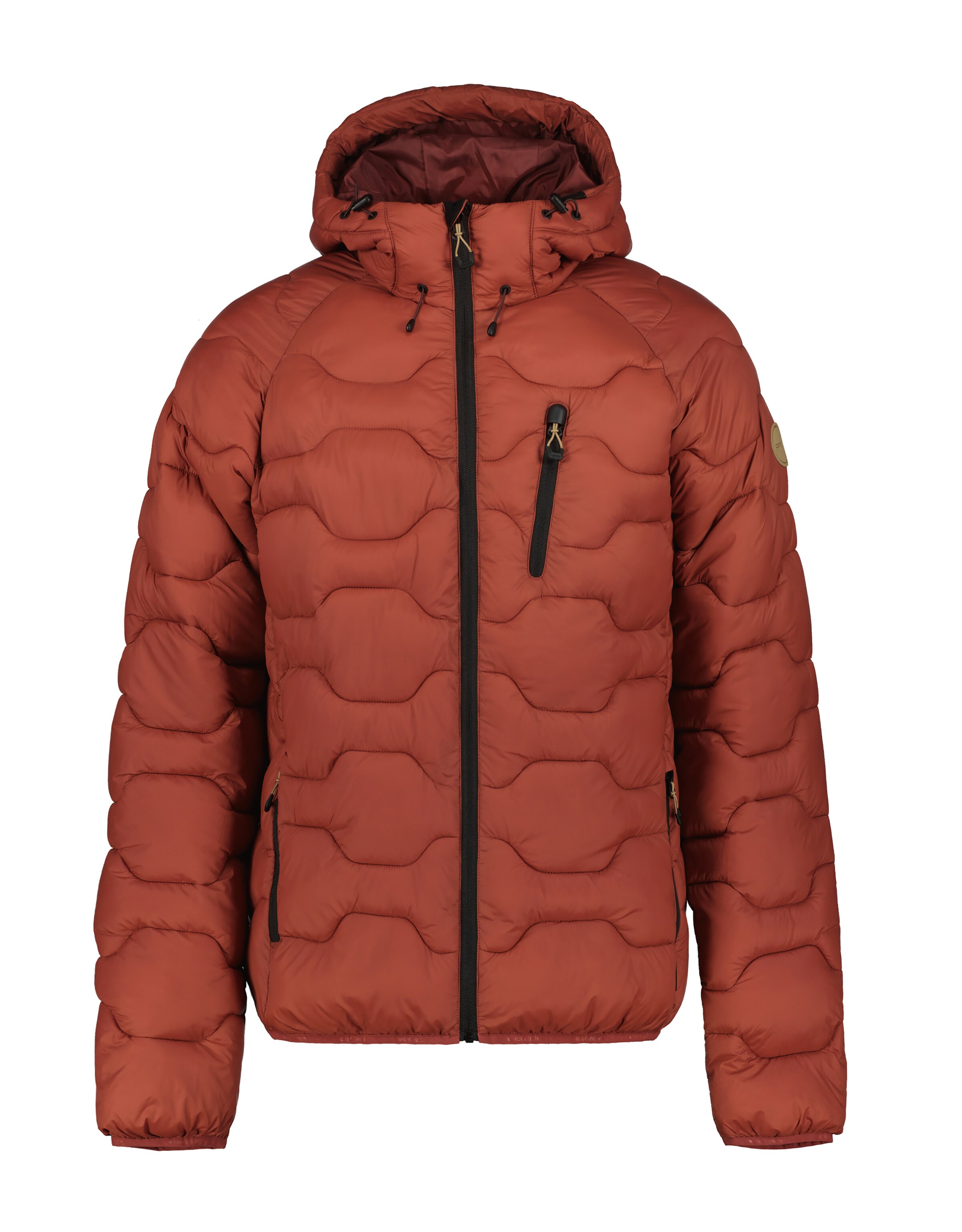 ICEPEAK Winter Jacket in Brown: front