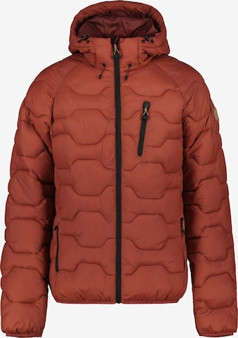 ICEPEAK Winter Jacket in Brown: front