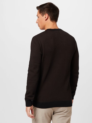 JACK & JONES Pullover 'GLOBE' in Schwarz