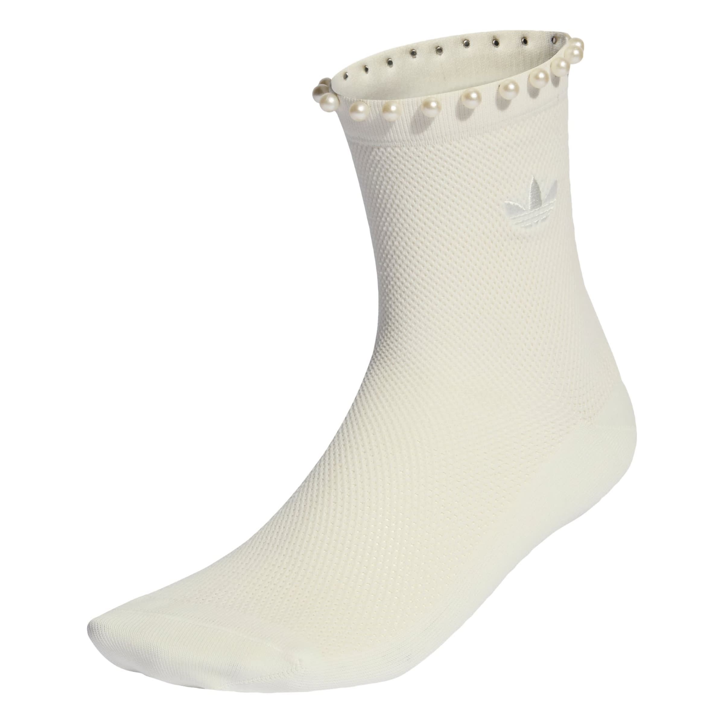 Calzino di ADIDAS ORIGINALS in bianco: frontale