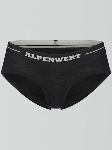 Alpenwert Panty 'Slip Damen' in Black: front